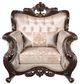 New Classic® Home Furnishings Constantine Beige/Cherry Chair-2