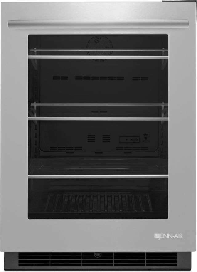 JennAir® 24" 5 Cu. Ft. Stainless Steel Under the Counter Refrigerator-0
