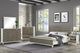 Bernards Daydreams Brown/White King Open Slat Panel Bed-1