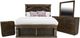 Vintage Furniture Regal 4-Piece Queen Panel Bedroom Set-0