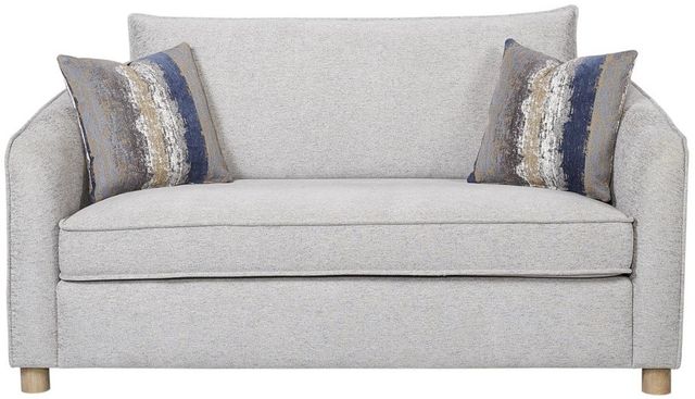 Bernards Trilogy Sand Loveseat-2