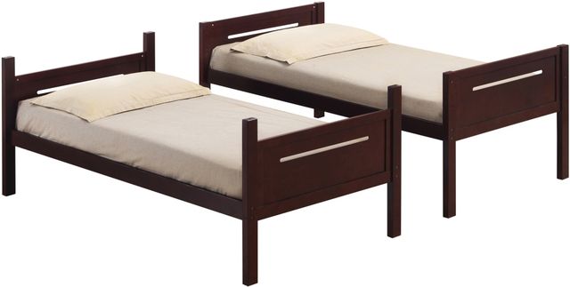 Coaster® Littleton Espresso Twin/Twin Bunk Bed-2