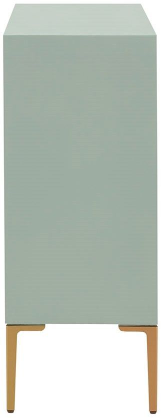 Olliix by Madison Park Mint Curry Accent Cabinet-3