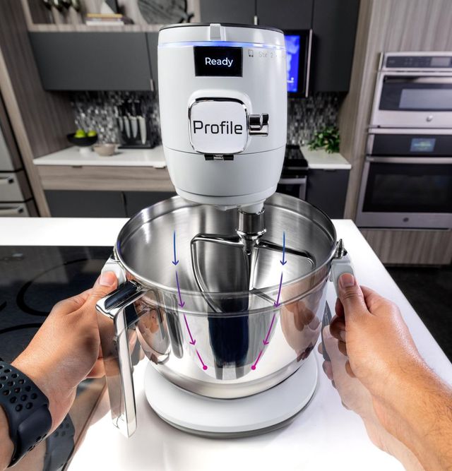 GE Profile™ Stone White Stand Mixer -5
