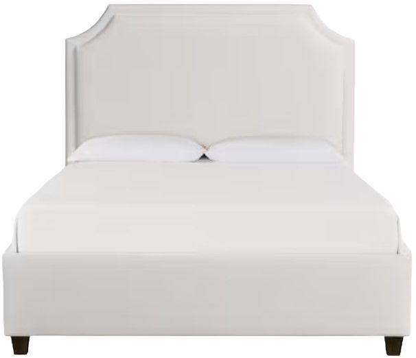 Bassett® Furniture Customizable Florence California King Upholstered Panel Bed-1