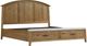 Intercon Jackson Golden Oak King Storage Bed-1