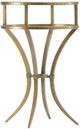 Hooker® Furniture Melange Laureng Glass Top Martini Table with Gold Base-0
