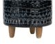 A & B Home Blue 6.5" Stoneware Vase-3