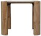 Nest Home Collections Esme Nordic Natural/Sabbia Travertine 26" Square End Table-0