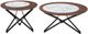 Zuo® Modern Anderson 2-Piece Multicolor Coffee Table with Metal Base Set-1