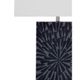Bassett Mirror Fleur Black/Gray Table Lamp-1