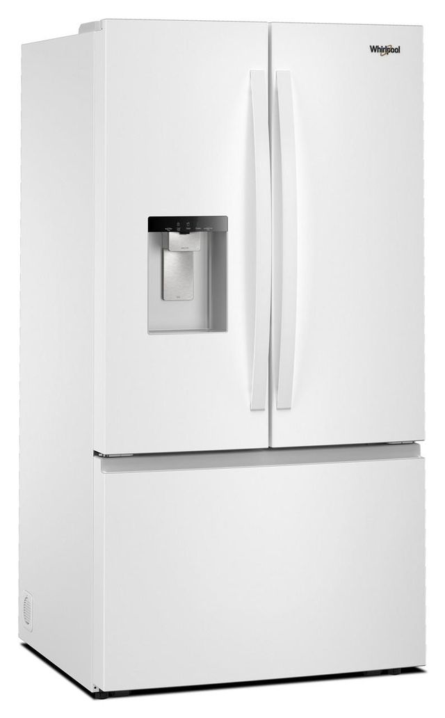 Whirlpool® 36" 29.58 Cu. Ft. White French Door Refrigerator with Dual Ice Makers  -2