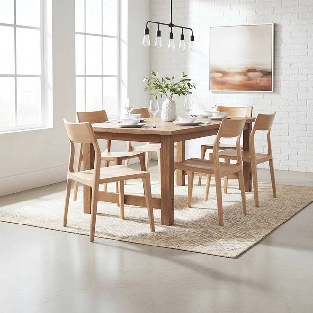 LH Home Java Catania Natural Dining Side Chair-1