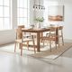 LH Home Java Catania Natural Dining Side Chair-1