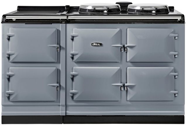 AGA™ eR7 Classic Cast Iron 60" Dove Pro Style Slide In Electric Range-0