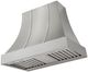 AGA Cascade 36" Stainless Steel Wall Mounted Range Hood  with Brushed Nickel Trim-0