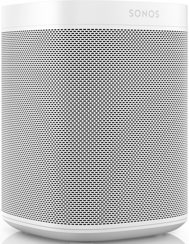 Sonos® One White Generation 2 Smart Wi-Fi Speaker | George W