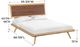 Whittier Wood® Furniture Addison Duet Queen Platform Bed with Adjustable Headboard -2