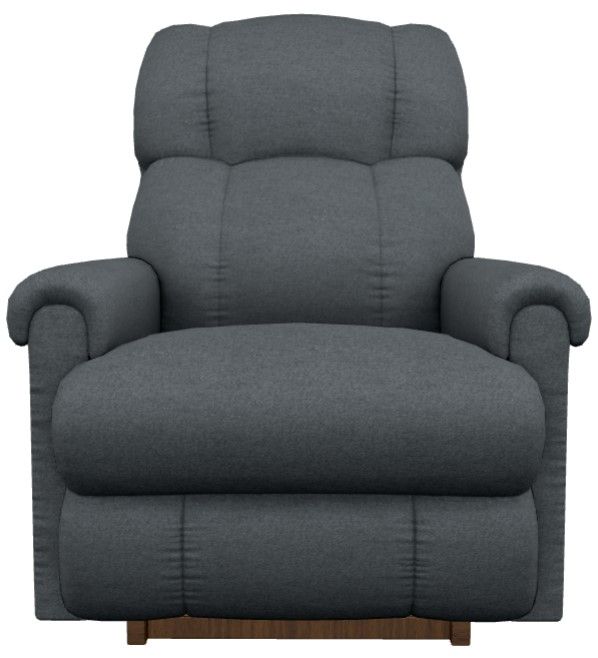 La-Z-Boy® Pinnacle Denim Power Rocking Recliner with Headrest and Lumbar-1
