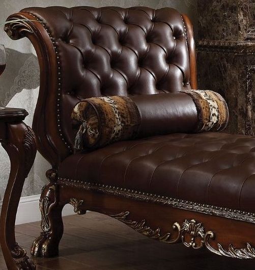 ACME Furniture Dresden Cherry Chaise-2