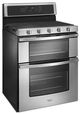 Whirlpool® 30" Stainless Steel Double Oven Freestanding Gas Range-3