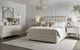Universal Explore Home™ Love. Joy. Bliss. Miranda Kerr Home Uptown Pewter Queen Upholstered Panel Bed-2