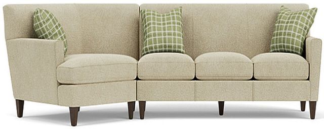 Flexsteel® Digby White Shell Sectional-1