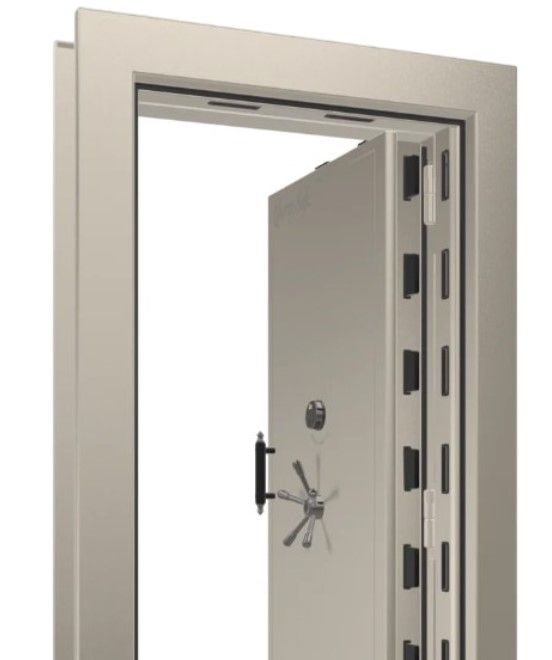 Liberty Safe Beast Champagne Gloss Out-Swing Right Hinge Electronic Vault Door-1
