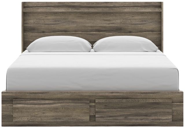 Signature Design by Ashley® Baystorm Brown King Panel Storage Bed-1