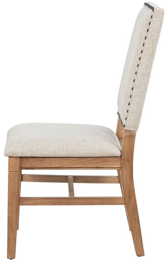 Coaster® Middleton 2-Piece Beige/Natural Upholstered Dining Side Chair Set-2