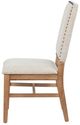 Coaster® Middleton 2-Piece Beige/Natural Upholstered Dining Side Chair Set-2