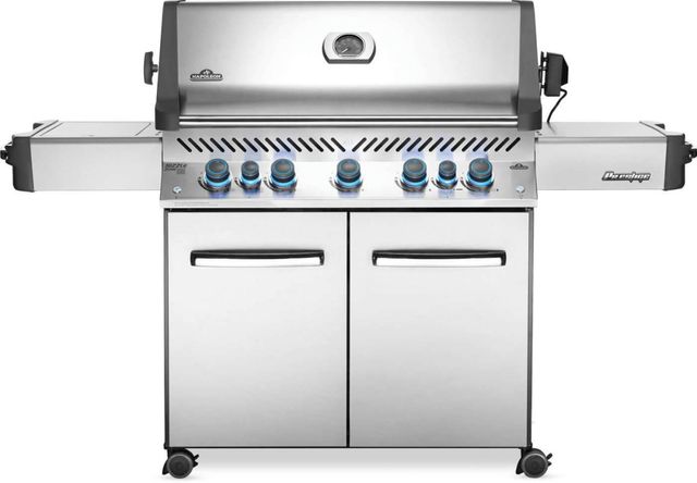 Napoleon Prestige® P665RSIB 7-Burner Stainless Steel Freestanding Natural Gas Grill-0