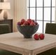 Uttermost® Komorebi Matte Black Indoor-Outdoor Ceramic Bowl-1