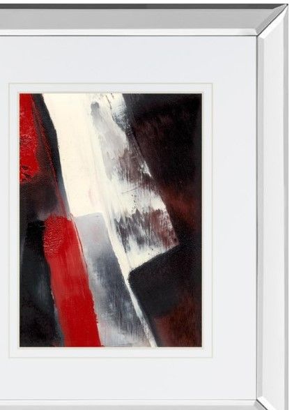 Classy Living Sharon Gordon Red Streak I 34" Wall Art-1