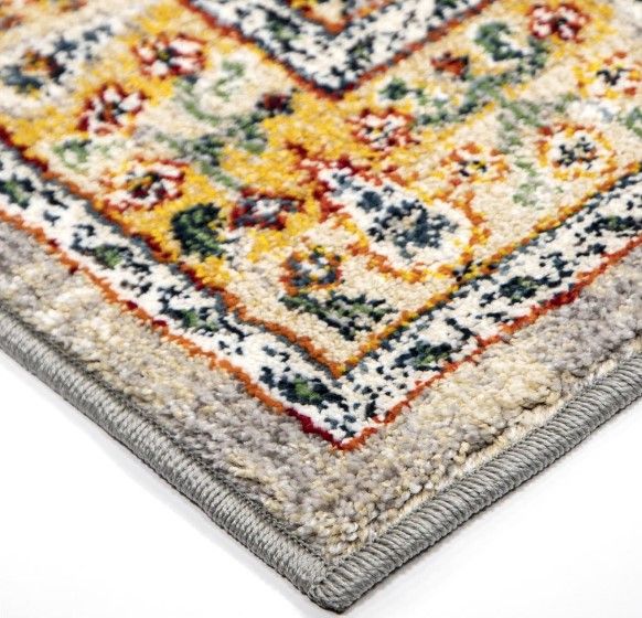 Orian Imperial Safavid Light Gray 5'x8' Area Rug-2