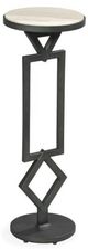 Century® Great South Bay Esmeralda Martini Stone Top Table with Metal Base-0