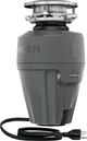 Moen® EX Series 0.5 HP Continuous Feed Black Garbage Disposal-1