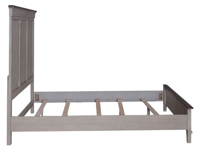 Liberty Furniture Ivy Hollow Dusty Taupe/Weathered Linen King Panel Bed-3