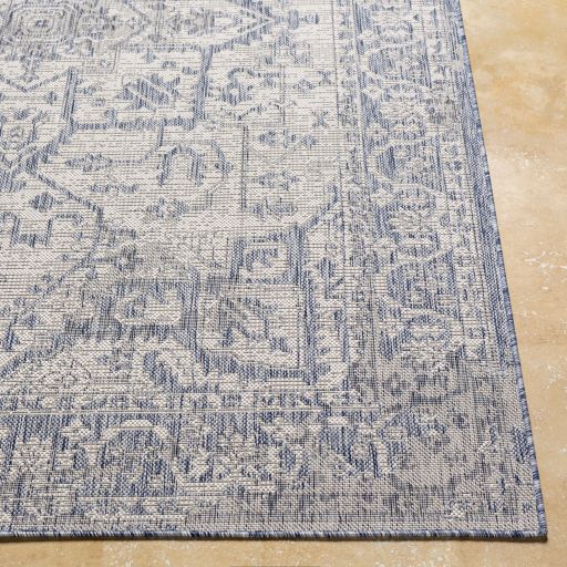 Surya Tuareg Blue/Off-White 5'x7' Area Rug-1