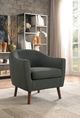 Homelegance® Lucille Gray Accent Chair-1
