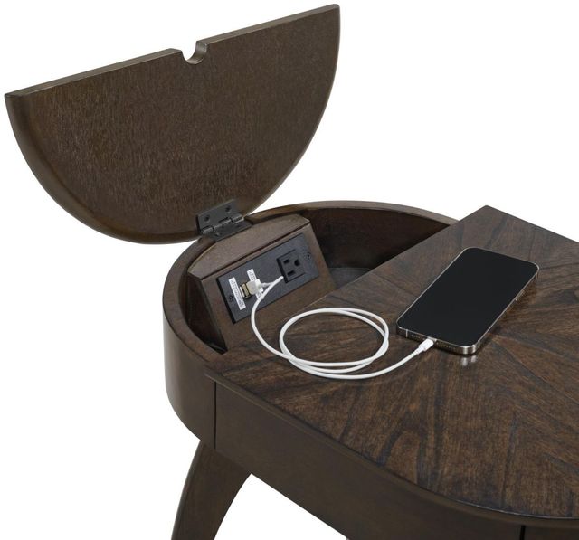 Martin Svensson Lax Espresso Chairside Table-4
