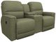 La-Z-Boy® Cade Moss Manual Reclining Loveseat with Console-0