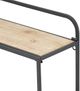 A & B Home Black/Natural Wall Shelf-4