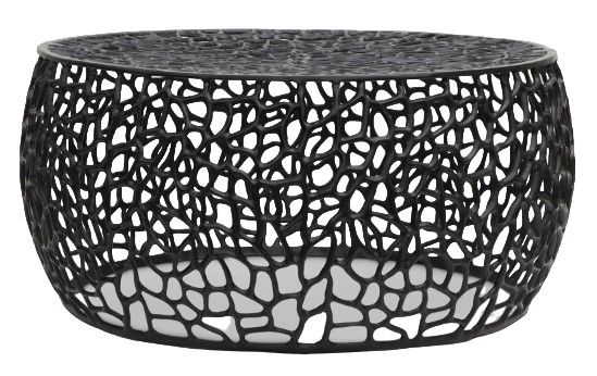 Meridian Furniture Priya Black Coffee Table-1