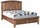 Archbold Furniture Customizable Carson Maple Queen Arched Panel Storage Bed-0