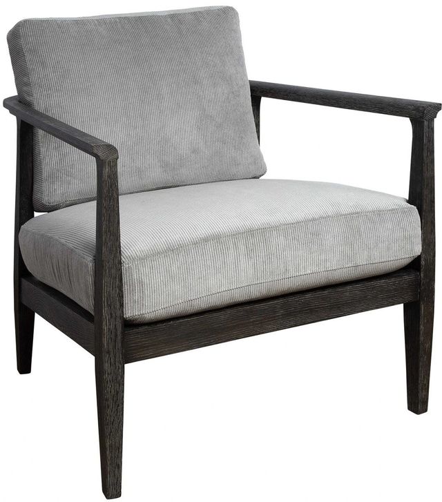 Uttermost® Brunei Gray Accent Chair-0