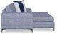 Century® Outdoor Upholstery Great Room Gray Chaise-1