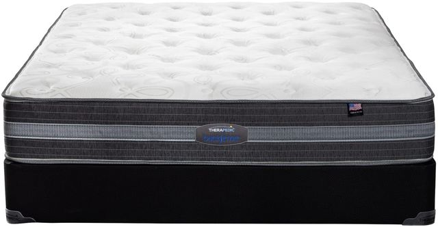 Therapedic® Backsense™ Platinum Austin Innerspring Plush Tight Top Queen Mattress-0
