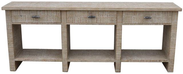 Nest Home Collections Dante Aged White Console Table -0