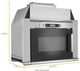 Maytag® 0.8 Cu. Ft. Stainless Steel Microwave Hood Combination-3